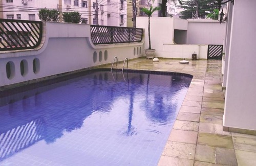 Jardim Praiano Apartment | GUARUJÁ PISCINA Amaralina com WI-FI - Praia da ENSEADA