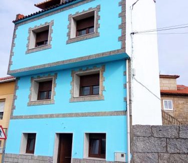 O Ribeiro House | Habitación con baño cambados