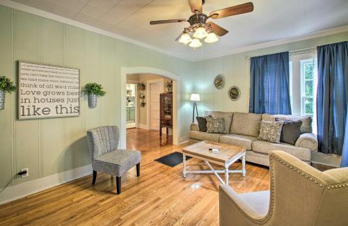 Hot Springs House | half Mi to Hot Springs Natl Park Cottage with Patio