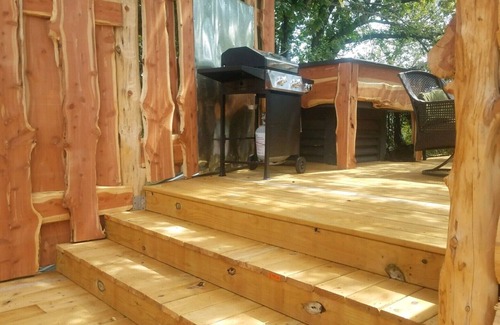 Saint Joe Cabin | Handmade Arkansas Red Tree Treehouse