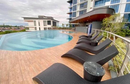 Sibu Apartment | Hanns&FreeWIFI&Washer+Pool@SunshineComfortHMStay3