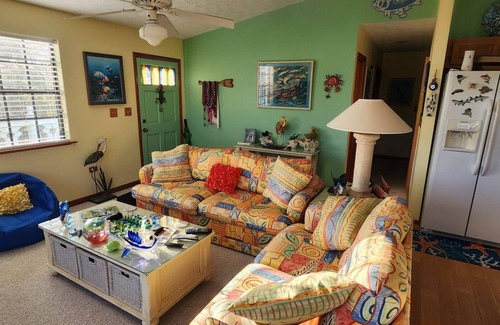 Long Key House | Happy "Key-z " canal-front home w/Tiki hut- RV storage available.