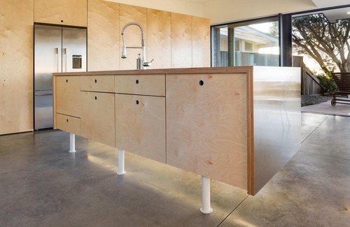 Waikanae House | Harakeke - Award Winning, Beachfront Holiday Home