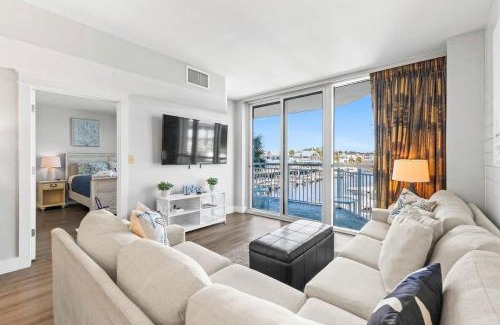North Myrtle Beach House | Harbourgate Resort Charming Marina Front Unit 122