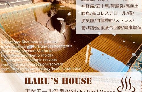 Shiraoi House | Haru's House Onsen モール温泉付き