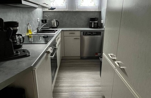 Dillendorf House | Haus Waldblick - vacation home, bathroom, WC, 2 bedrooms