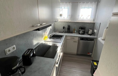 Dillendorf House | Haus Waldblick - vacation home, bathroom, WC, 2 bedrooms