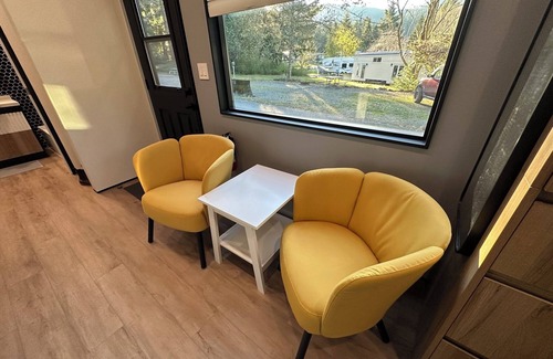 Hiouchi House | Have a blast in the Redwoods, then relax in tiny home comfort!