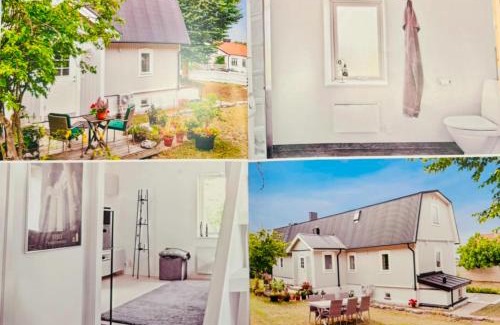 Innerstaden Apartment | Havsutsikt & Solnedgång i två plan på 100kvm för 6p