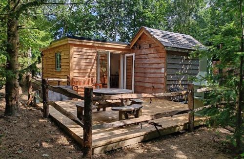 Hythe Cabin | Hayne Barn Estate - Luxury Lodges with private hot-tubs- The studio-loft is without hot-tub