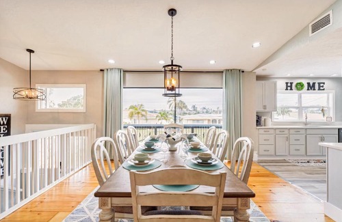 Memphis House | Heated Pool/Near Ana Maria Beach/King/4BD.3Bath