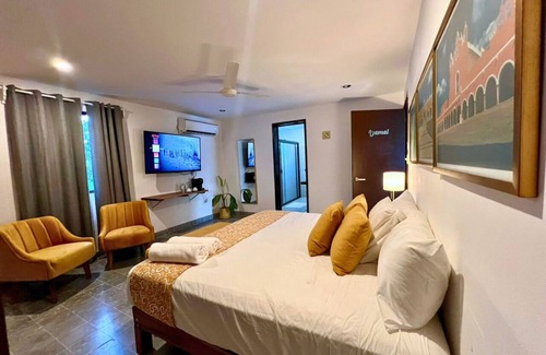 Merida Municipality Bed & Breakfast | Hermosa Habitación Cerca de Paseo Montejo