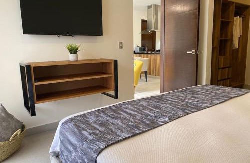 Cancun Apartment | Hermoso Departamento 2 Recamaras con Alberca en el Roof