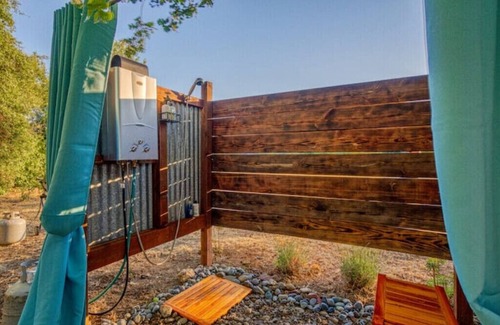 Upper Lake RV Rental | Hidden Oasis! Unique Teepee Stay w/Farm Animalsn