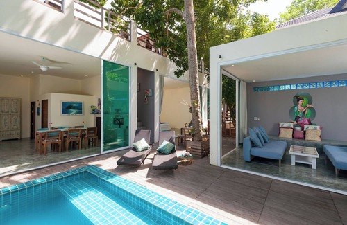 Koh Tao Villa | Hillside 2-bedroom villa Koh Tao with great view, pool, WiFi, AC