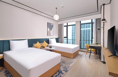 Dongchangfu District Hotel | Hilton Garden Inn Liaocheng Jiangbei Shuicheng