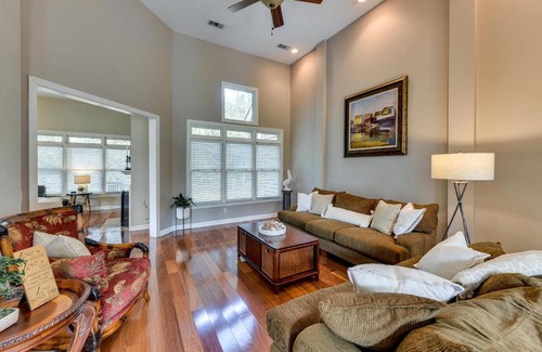 Sea Pines House | Hilton Head Island Resort Home with Fire Pit!