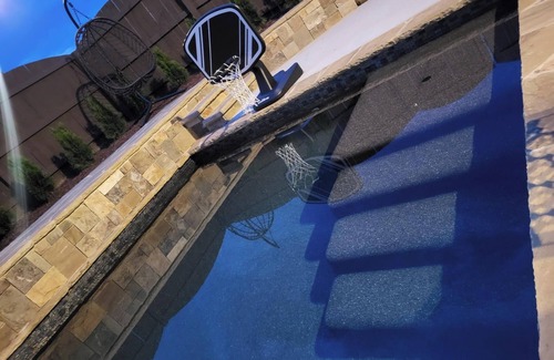 Powder Springs Apartment | Hiram HideawaynKing Bed, Pool, Hot Tub, Pool Table and Basketball court