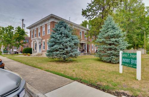 Delphi Apartment | Historic Delphi Studio Walk to Main St and Creek!