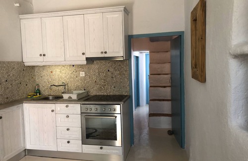 Folegandros Town House | Historic House part of the outer wall of the Castro of Folegandros