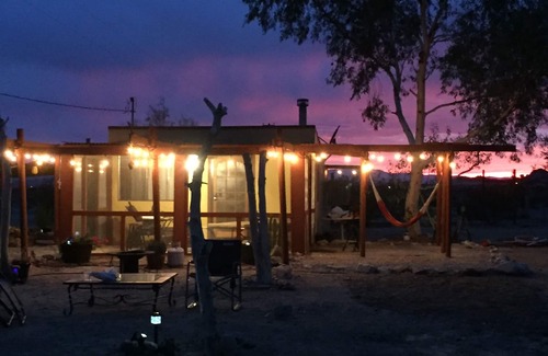 Wonder Valley Apartment | Historic Ranch House with two queen beds at Joshua Tree Container Resort and spa