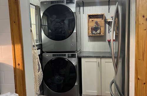 Lawrence House | Historical home w gardens in Unique North Lawrence. ACROSS FROM TRAIN DEPOT