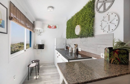 Guimar Apartment | Holiday Apartment "Hacienda La Extremeña Tropical" with Sea View, Shared Terrace & Wi-Fi