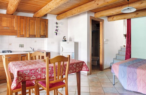 San Michele Prazzo Apartment | Holiday Apartment "Genzianella Tano Di Grich" with Mountain View & Private Terrace