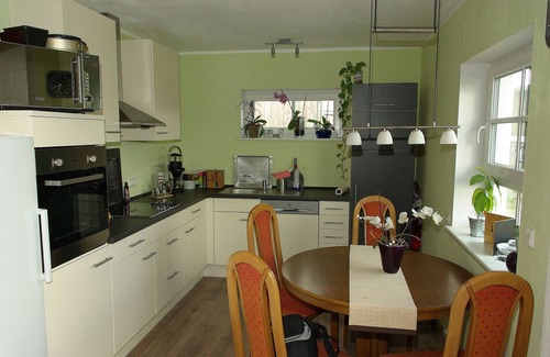 Oberwinkelhausen Apartment | Holiday apartment with disabled access in a wooden house in a rural area