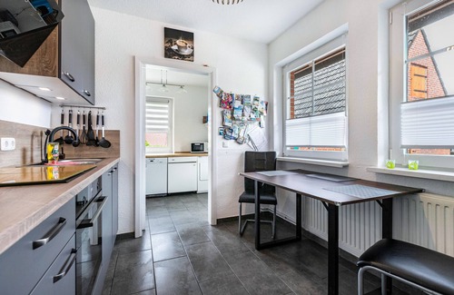 Stadum House | Holiday Home 'Ferienhaus Magda' with Private Terrace, Private Garden and Wi-Fi