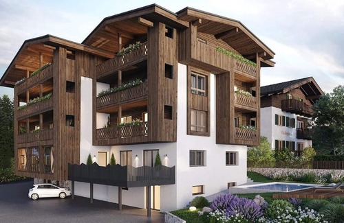 Mareo House | Holiday Apartment "Alnö Alpaisc 2" with Shared Pool & Shared Sauna