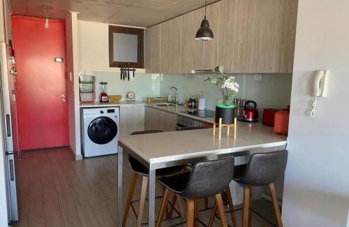 Valparaiso Apartment | HOM I Acogedor 2D2B, En Cerro Barón con estacionamiento