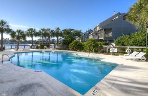 Litchfield by the Sea House | Home featuring ocean vista with pool access located within Litchfield By the Sea.