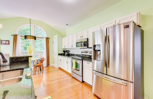 Matthews House | Home in Matthews w/Fenced Yard & Spacious Deck!