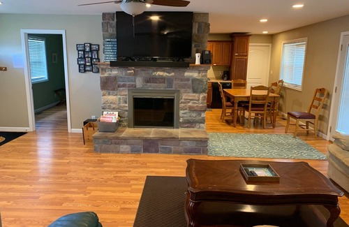 Monticello House | Home on Lake Shafer with 120 Ft Waterfront