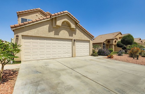 Indio Cottage | Home w/Private Pool & Game Room in Indio!