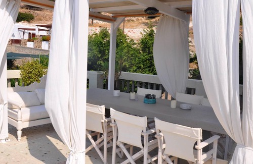 Psathi Apartment | Homerez - Amazing appartement 700 m away from the beach for 6 ppl. at Psathi