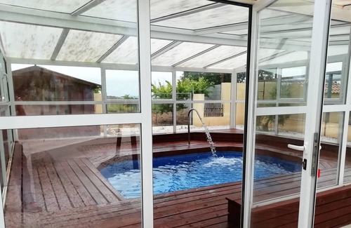 Caravaca de la Cruz Apartment | Homerez - Appartement for 2 ppl. with shared pool and jacuzzi at Noguericas