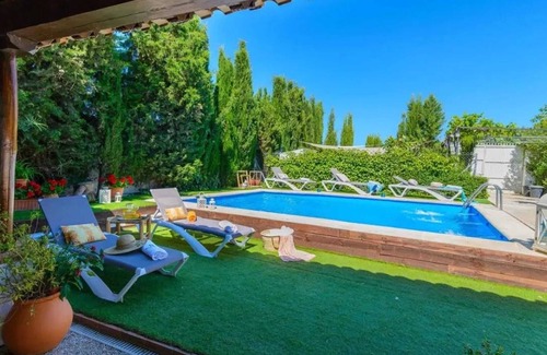 Chimeneas Villa | Homerez - Grand Villa in Chimeneas, private pool