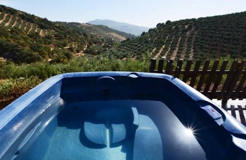 Serval Villa | Homerez - Villa for 21 ppl. with swimming-pool, jacuzzi and garden at Granada