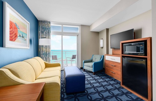 Downtown Myrtle Beach Hotel | Homewood Suites by Hilton Myrtle Beach Oceanfront