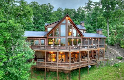 Morganton Villa | Honey Hill Gorgeous long-range mountain views