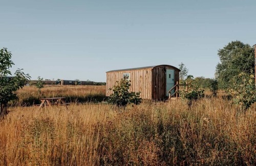 Bedfield Cabin | Honeysuckle Farm Hut 5 - Suffolk Farm Holidays