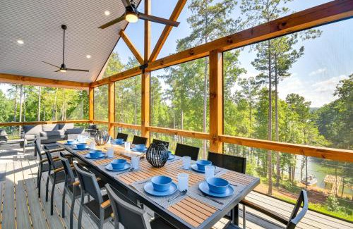 Hickory House | Hot Tub and Game Room! Family Connelly Springs Home