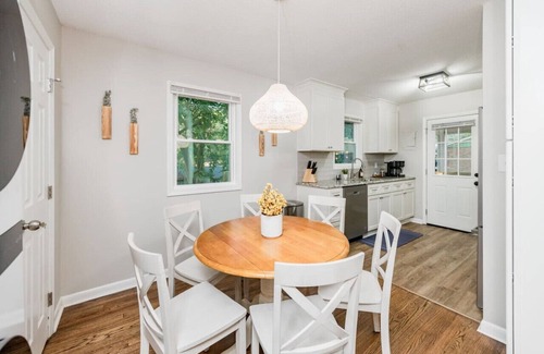 Southeast Raleigh House | Hot Tub & Fire Pit | 4BR Oasis