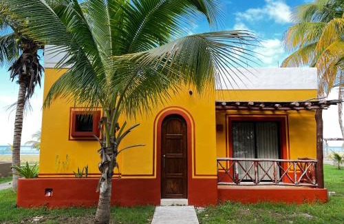 Celestun Hotel | Hotel Manglares Cabaña Pelicano