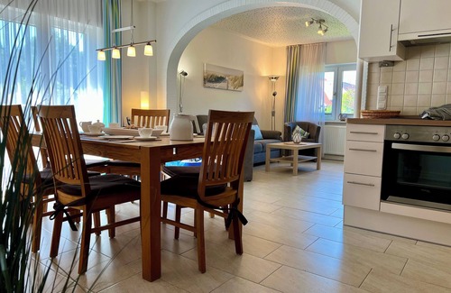 St. Peter-Ording House | House with 2 bathrooms; quiet, central in the heart of St. Peter village, at the beach crossing