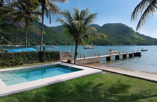 Ponta do Sape House | House with 5 suites, beach, pool and private pier. Retiro Beach 40 - Outline