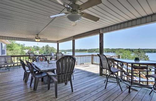 Milledgeville House | House with Dock and Slide Situated on Lake Sinclair!