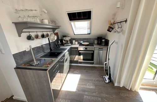 Reithamm Apartment | Huus an`t Koornfeld, attic apartment with loggia - Huus an`t Koornfeld